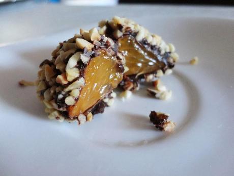 Cioccoclementine con granella di nocciole