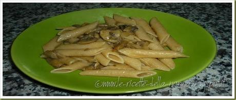 Penne integrali ai funghi (8)