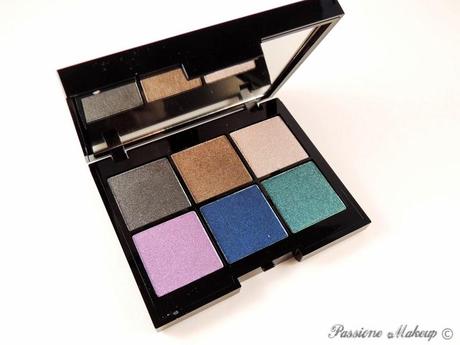 Kiko Colour Impact Eyeshadow Palette Rain Smoky Shades