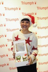 Triumph blogger day: the maker of cupcakes