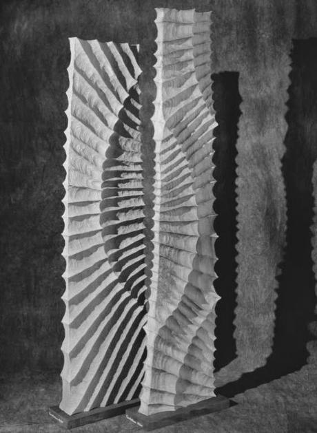 MERAVIGLIOSE SUPERFICI E TEXTURES NELLE SCULTURE DI LEGNO DI THIERRY MARTENON