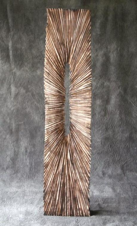 MERAVIGLIOSE SUPERFICI E TEXTURES NELLE SCULTURE DI LEGNO DI THIERRY MARTENON