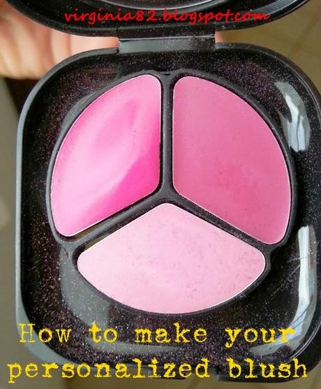 How to make a cream blush with lipstick / Come fare un blush in crema usando rossetti usati