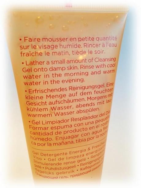 Detergenti:  Clarins gel Eclat du Jour