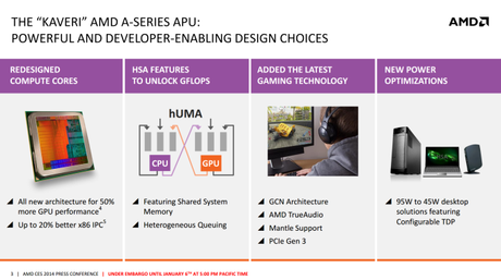 AMD Kaveri slide