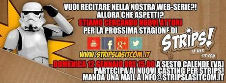 “STRIPS! La Sitcom cerca nuovi attori 
