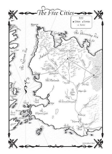 Braavos, Pentos e i misteri della cartografia altieriana