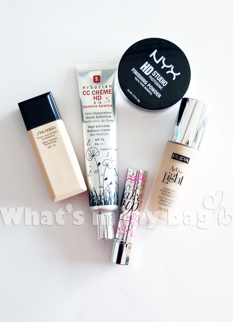 Best 5 products of the year (2013): Foundation, Concealer, Powder