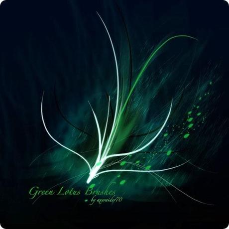 GIMP_Green_Lotus_Brushes_by_Project_GimpBC