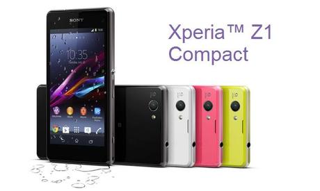 j4u2 SONY Xperia Z1 Compact UFFICIALE   in preordine a 499 € in Italia