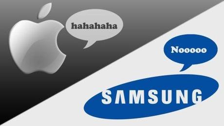 samsung vs apple 2 t La concorrenza di Apple e dei cinesi fa diminuire i profitti di Samsung