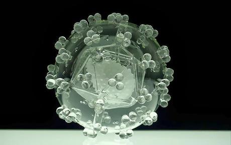 Luke Jerram, l'artista che realizza virus, batteri e protozoi in vetro soffiato