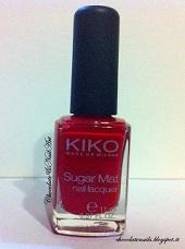 Review - Kiko Sugar Matt 632 Rosso