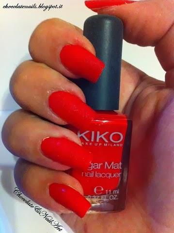 Review - Kiko Sugar Matt 632 Rosso