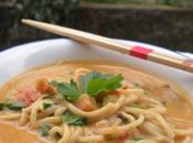 Laksa alle Verdure…. cioè Zuppa Noodles Thailandese Verdure