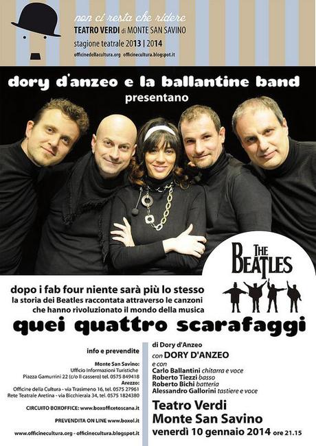 Quei quattro scarafaggi al Teatro Verdi: tempo di Beatles!