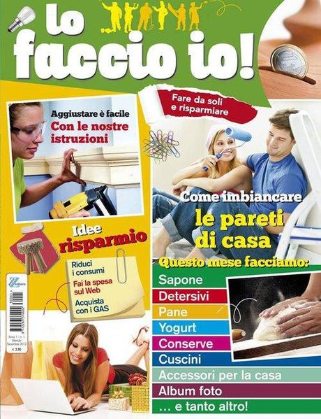 Sul n.1 della rivista “Lo faccio io”, la borsa per...