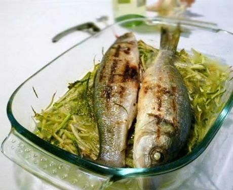 branzino a doppia cottura