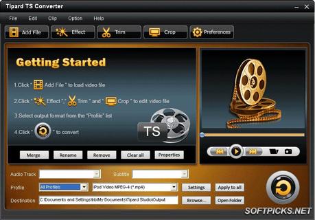 Tipard TS Converter 7.1.50 Gratis: Ottimo video convertitore specializzato in conversioni video in HD [Windows App]