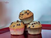 Muffin albumi gocce cioccolato