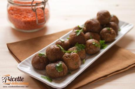 polpette di lenticchie