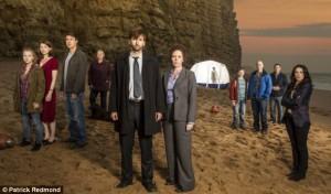 Tutto il cast di Broadchurch al completo