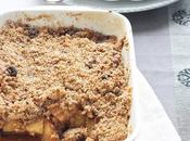 Crumble mele speziato