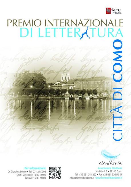 NEWS. Premio internazionale di letteratura “Città di Como”