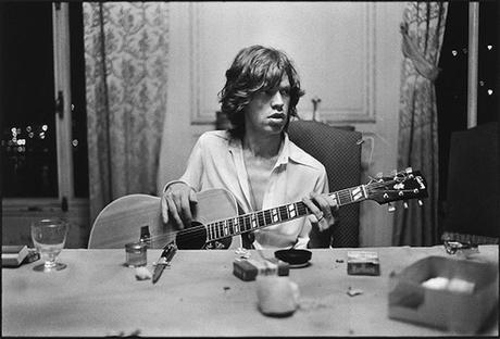 Mick Jagger. Da 'Stones in Exile'