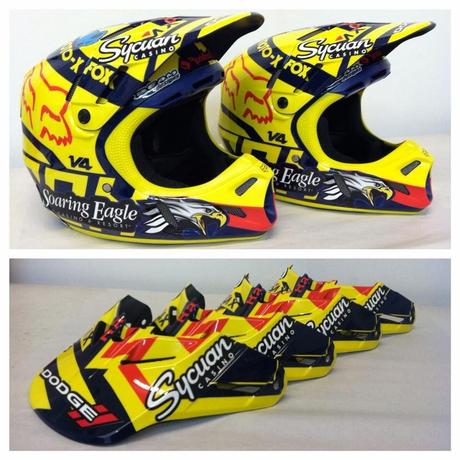 Fox V4 Team RCH Soaring Eagle Supercross 2014 by Beam Designs