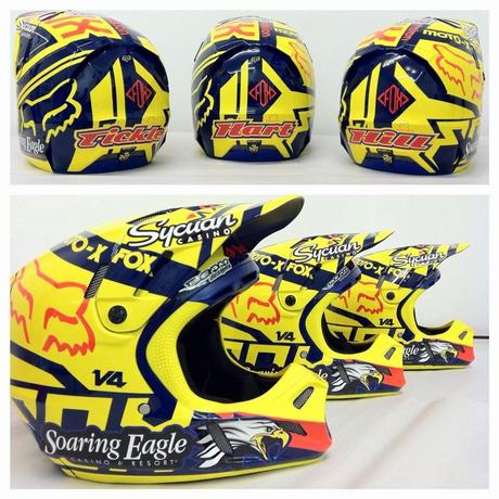Fox V4 Team RCH Soaring Eagle Supercross 2014 by Beam Designs