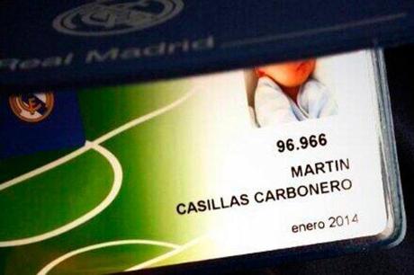 Martin Casillas, il figlioletto di Iker, è già socio del Real Madrid