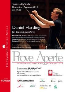 Teatro alla Scala - Harding e Lisiecki nella Prova Aperta per Caritas Ambrosiana