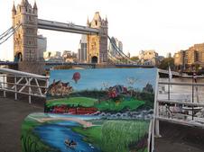 Wind in the Willows BookBench