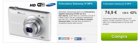 Fotocamera Samsung per immortalare i momenti più belli!