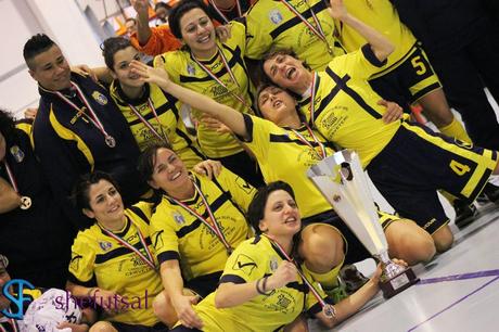 Coppa d'Oro, vincitrice Coppa Lazio serie C di calcio a 5 femminile