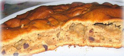 TORTA CON PATATE AMERICANE E CIOCCOLATO