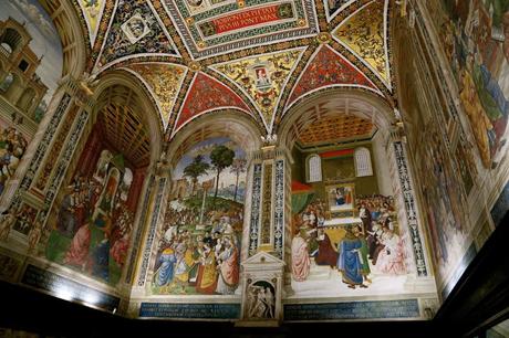 la libreria Piccolomini, Cattedrale di Siena