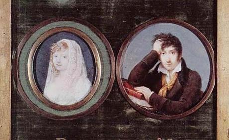 Alessandro Manzoni e la prima moglie Enrichetta Blondel