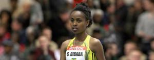 Genzebe Dibaba, grande promessa del fondo etiope.