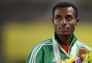 Kenenisa Bekele, plurimedagliato e detentore dei primati mondiali sui 5000 e 10000 metri.