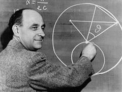 Enrico Fermi, nato il 29 settembre 1901 e morto il 29 novembre 1954. Uno dei padri della fisica nucleare.