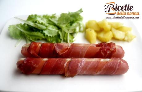 ricetta wurstel speck formaggio