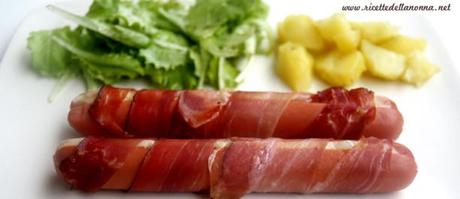 ricetta wurstel speck formaggio