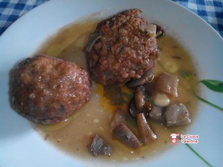 polpette con funghi (2)