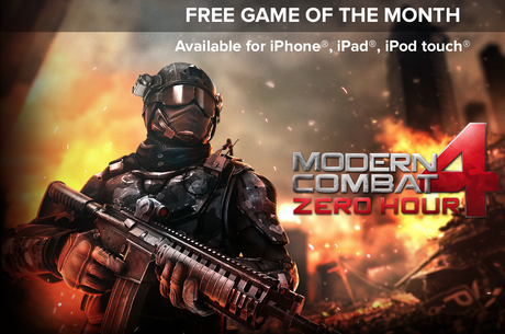 Schermata 2014 01 11 alle 14.55.55 Modern Combat 4 Zero Hour GRATIS per iPhone e iPad: ecco come ottenere un Cod Redeem Gratuito !!