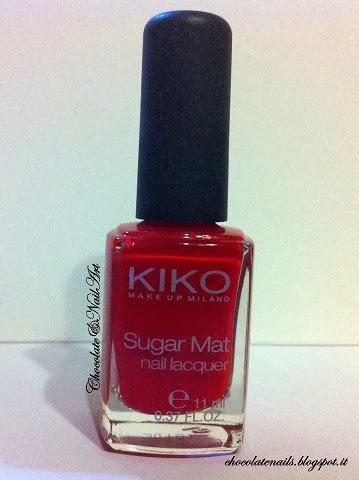 Review - Kiko SugarMatt 632 Rosso