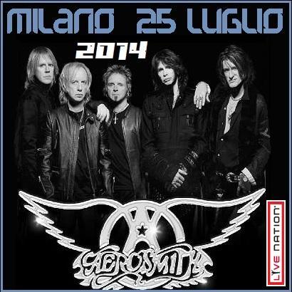 Data Unica: Aerosmith il 25 giugno 2014 alla fiera di Rho - Milano.