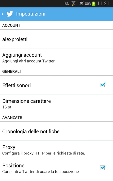 Twitter per Android, il tutorial. (Smartphone/Tablet)