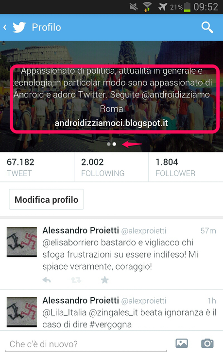 Twitter per Android, il tutorial. (Smartphone/Tablet)